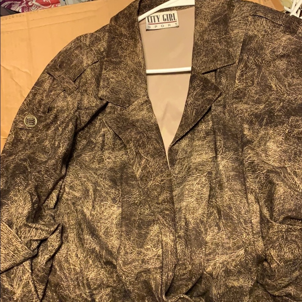 Brown jacket